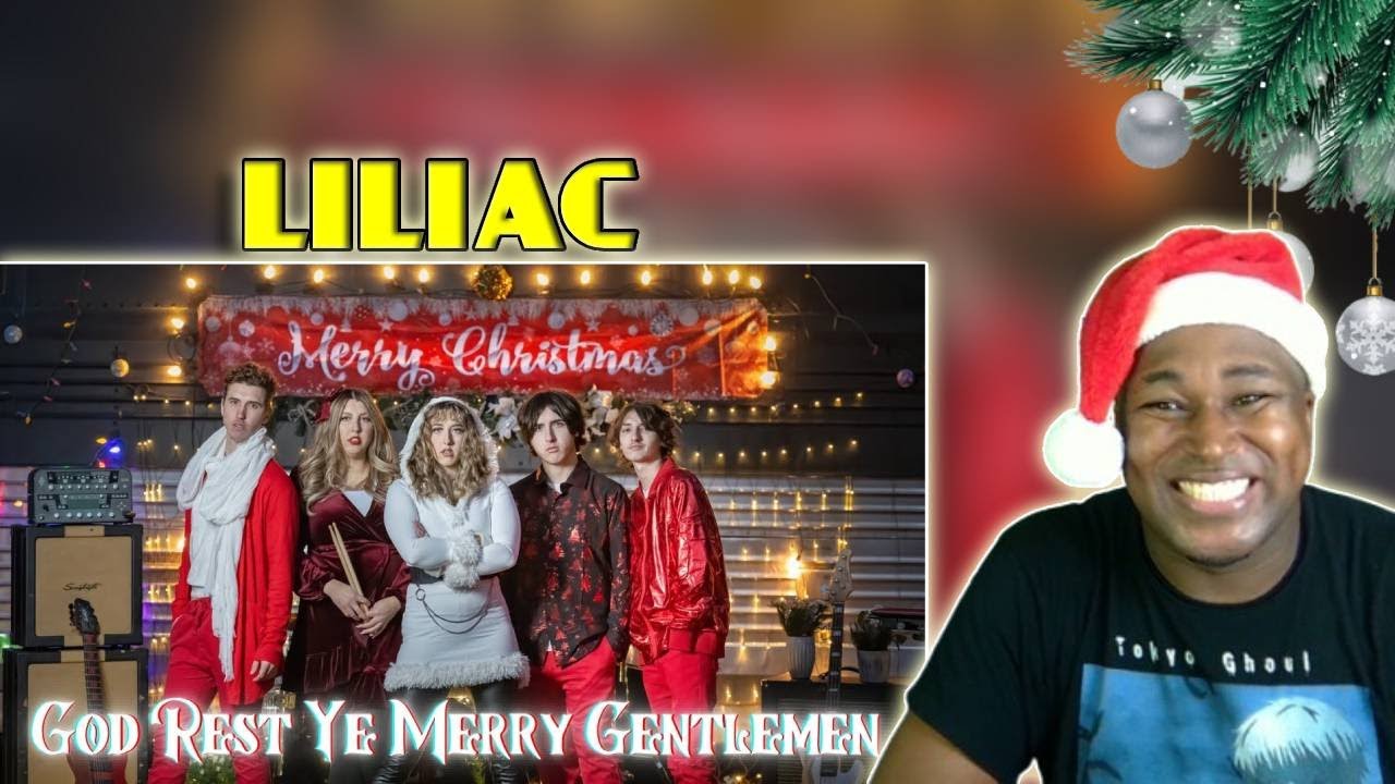 LILIAC - God Rest Ye Merry Gentlemen - (Metal Cover) ( FIRST TIME HEARING )