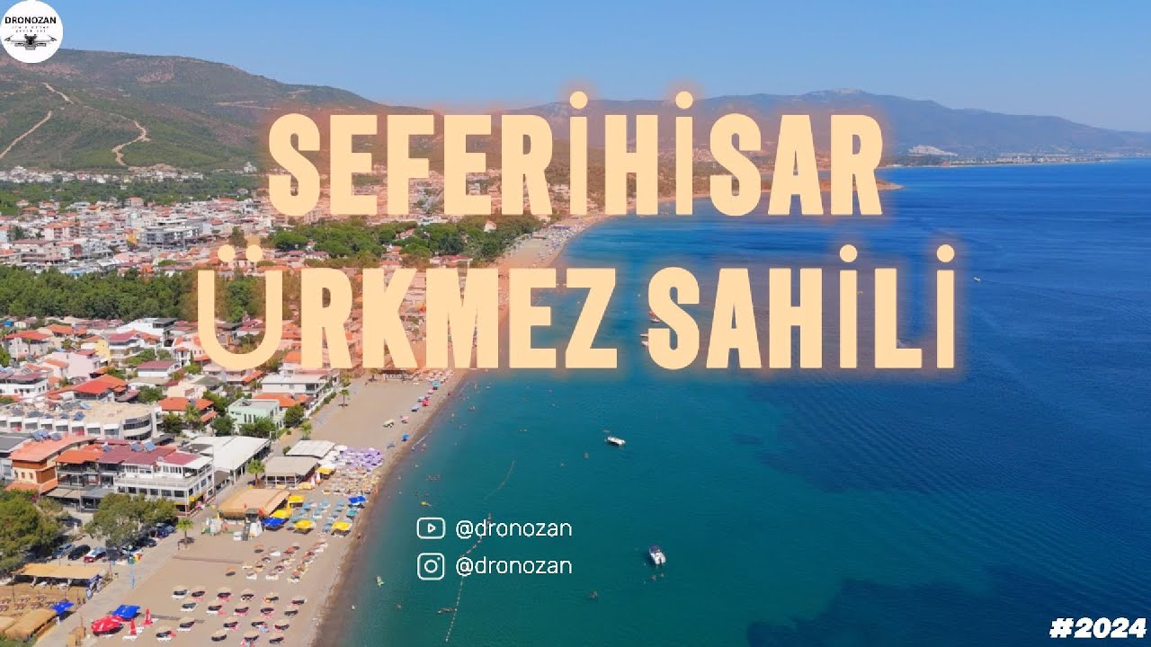 Ege'nin Huzur Dolu Kıyıları: Ürkmez Sahili Drone Çekimi #drone