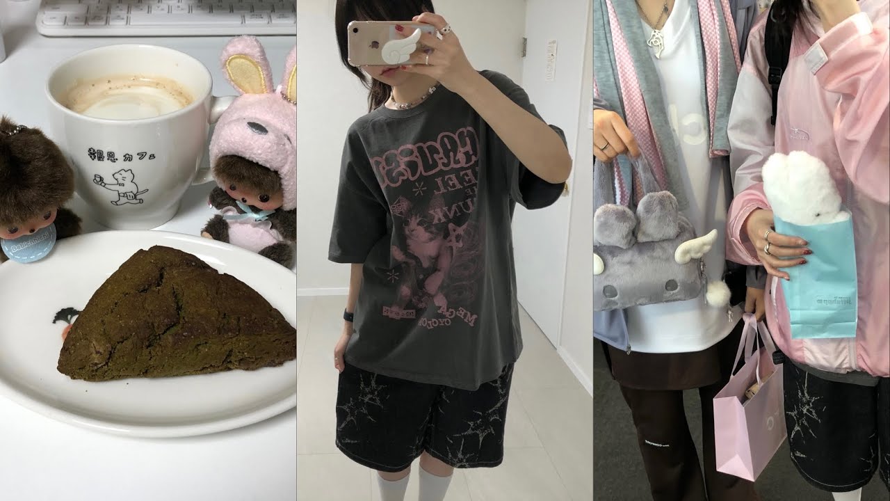 옷도 입고..네일도 받고..인형도 사고..새로운 스콘도 시켜봤어요..