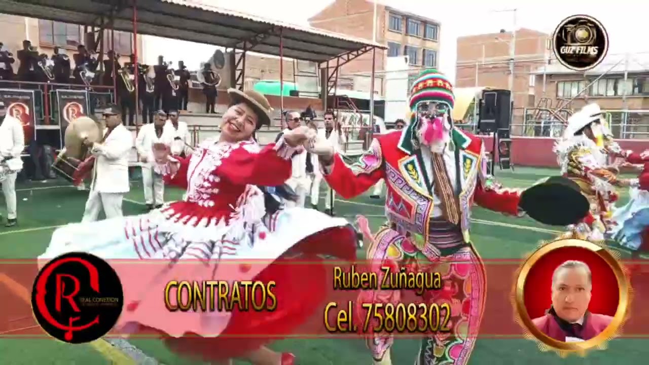 CH'UTAS 2025 - CAQUIAVIREÑA - RECUERDOS QUE NUNCA VOLVERÁN - BANDA REAL CONEXIÓN DE RUBÉN ZUÑAGUA 