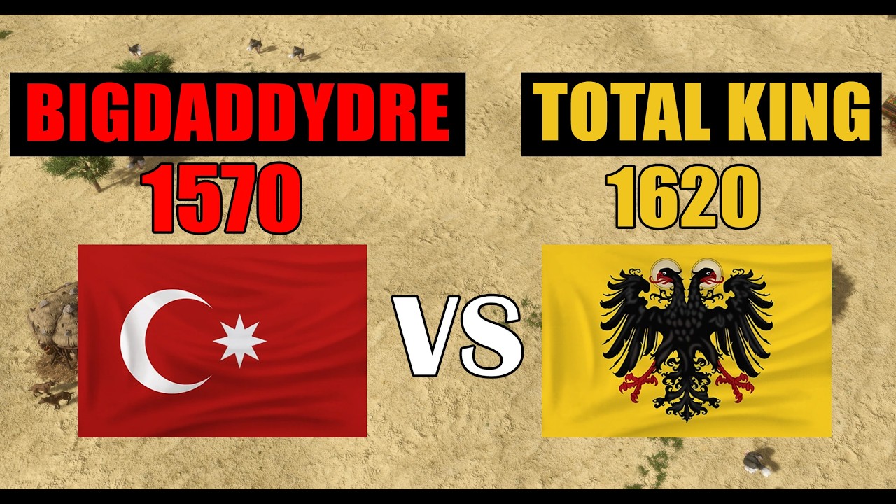 Can Ottoman RUSH Germany?! AOE3 1v1 1600 ELO