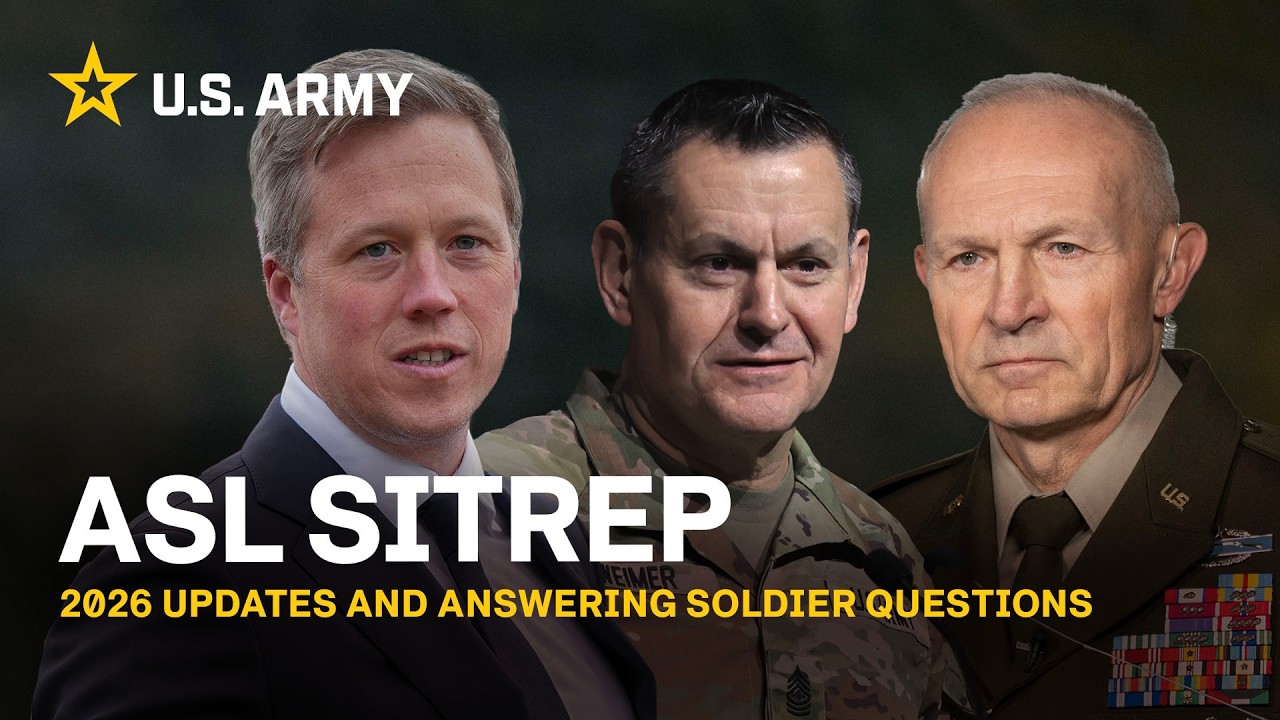 ASL SITREP | What's the latest with quality of life, warfighting, and other Army priorities?