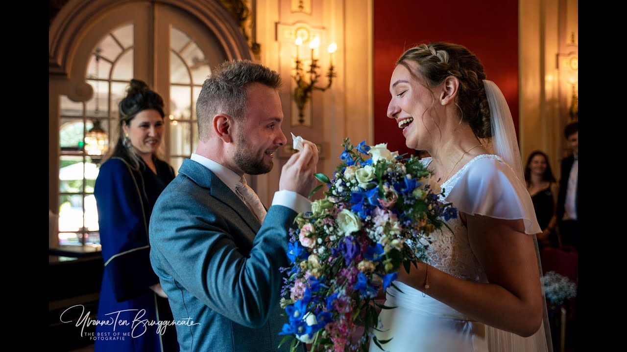 Bruiloft Laura  and  Stefan op Chateau Marquette in Heemskerk