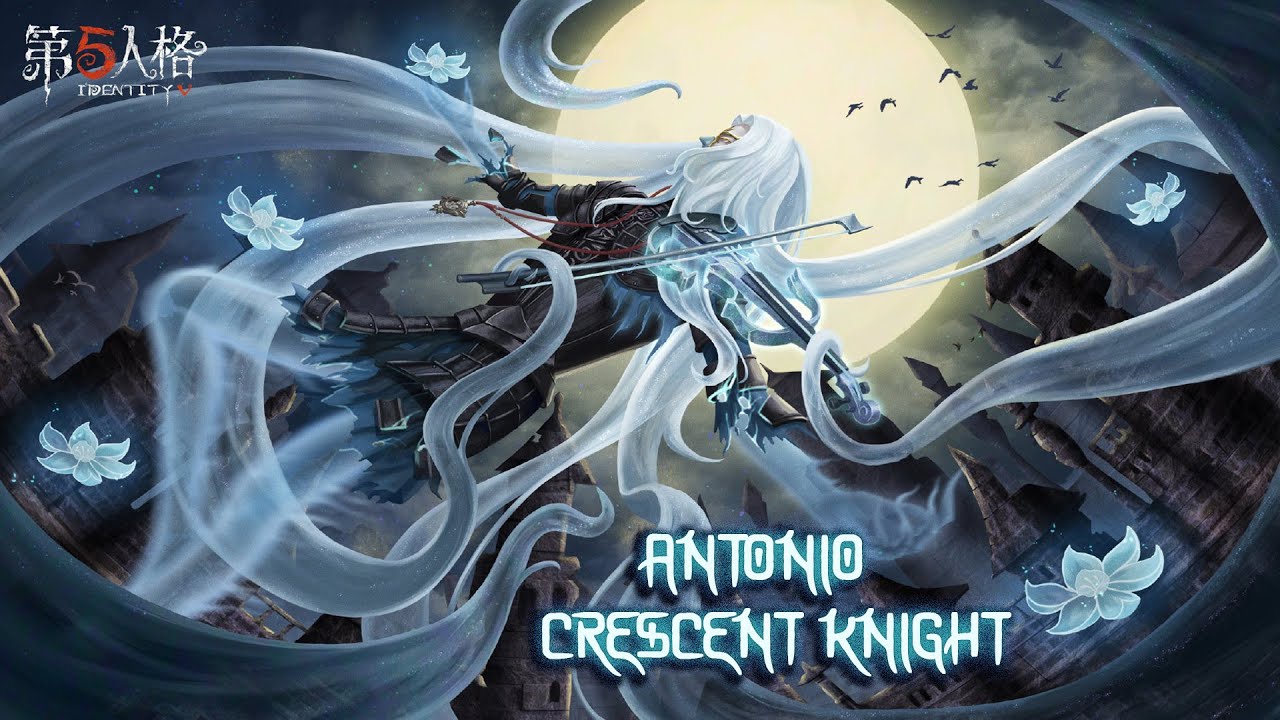 I Tried The Violinist Cuz I Have This Rare Skin 🗿​ Identity V Crescent Knight | IDV Antonio S Skin