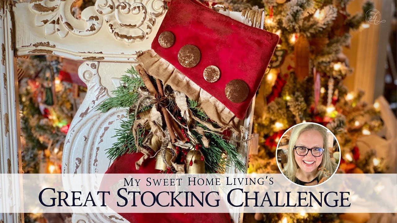 Primitive Christmas Stocking Challenge