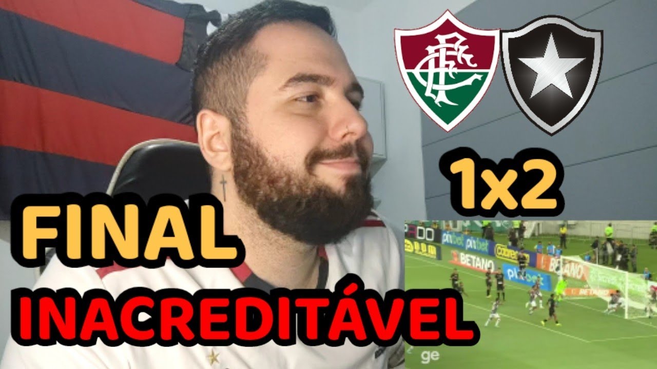 REACT FLUMINENSE 1X2 BOTAFOGO MELHORES MOMENTOS - CAMPEONATO CARIOCA 2022 - FINAL SURREAL