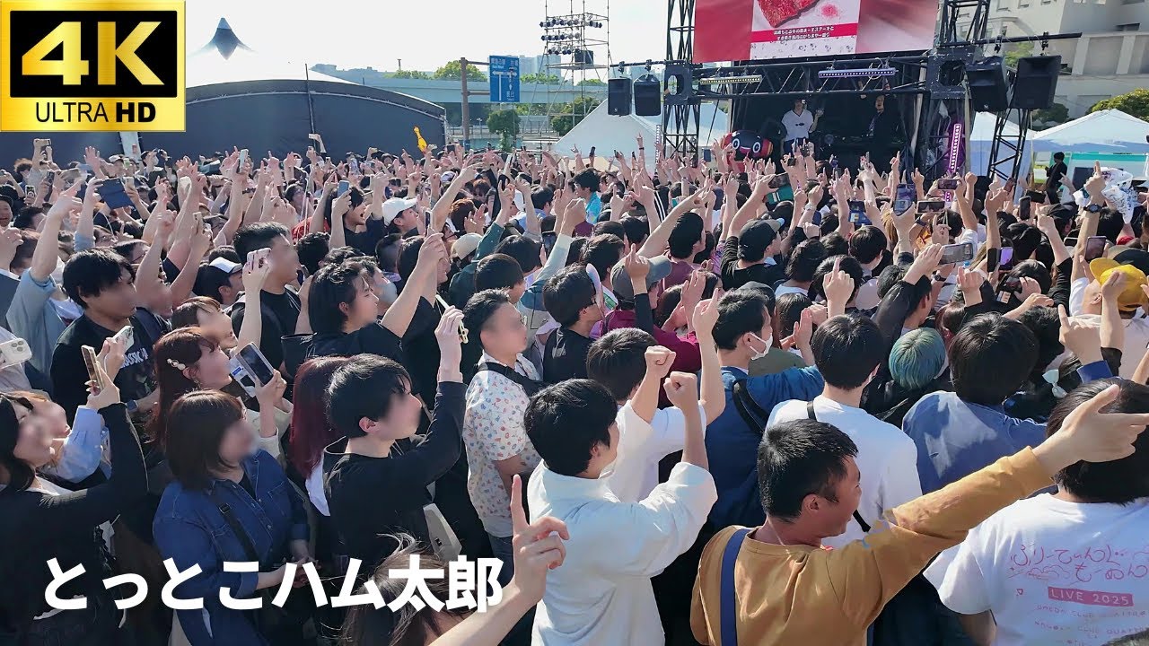 【肉フェス 2025 × アニメメメ】とっとこハム太郎　「ハム太郎とっとこうた」/ オタ芸 コール やぐらお台場 Meat Fes