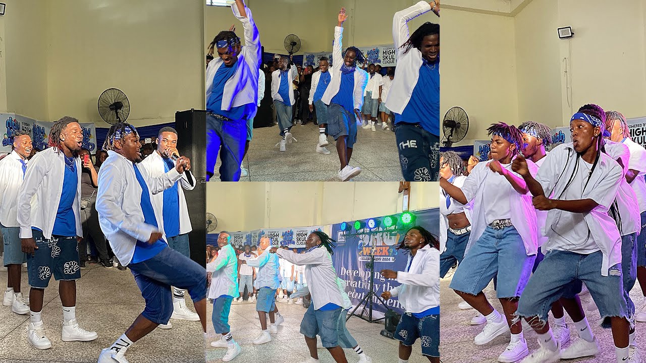 Best Dance Group Dwp Academy Cr@zy 🔥 Dance Moves at St. Mary's SHS -Demzy, Endurance, Champion Rolie
