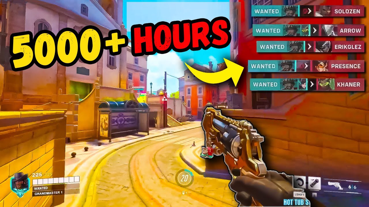 Wanted, The Greatest CASSIDY Player Ever? Overwatch 2 Highlights