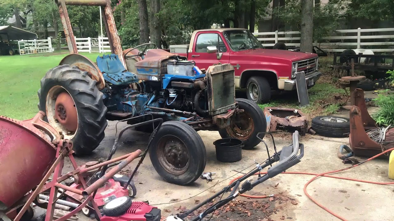 Ford 2000 Tractor Cooling System pt1