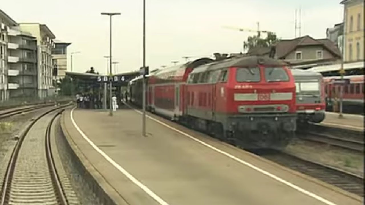 Ab Radolfzell über die Bodensee-Gürtelbahn