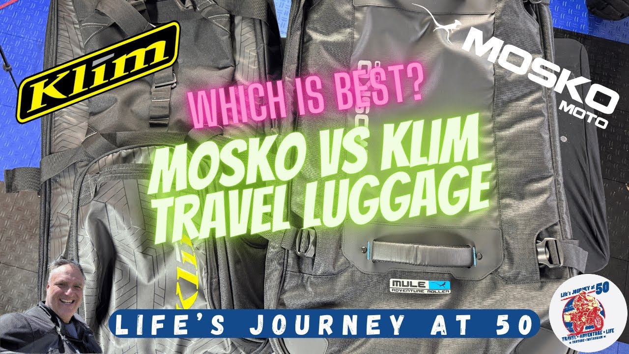 MOSKO vs  KLIM Travel Luggage