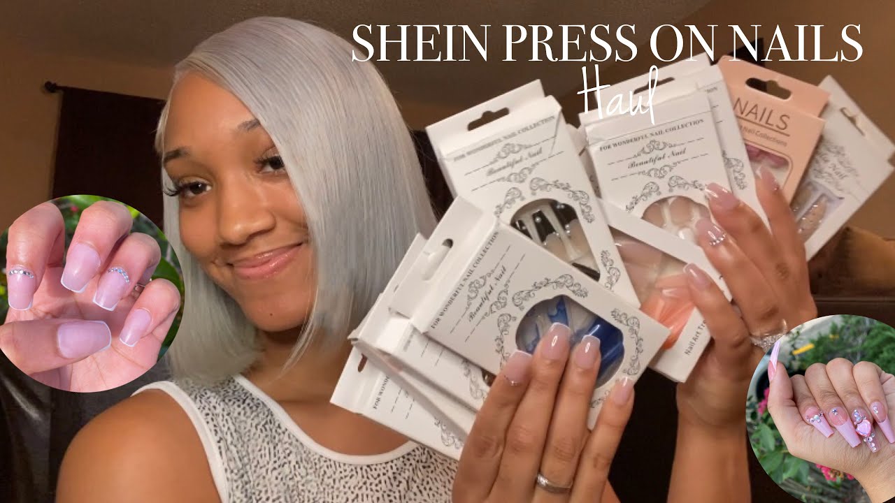 SHEIN PRESS ON NAILS HAUL | *cheap & cute😍 10+sets !!