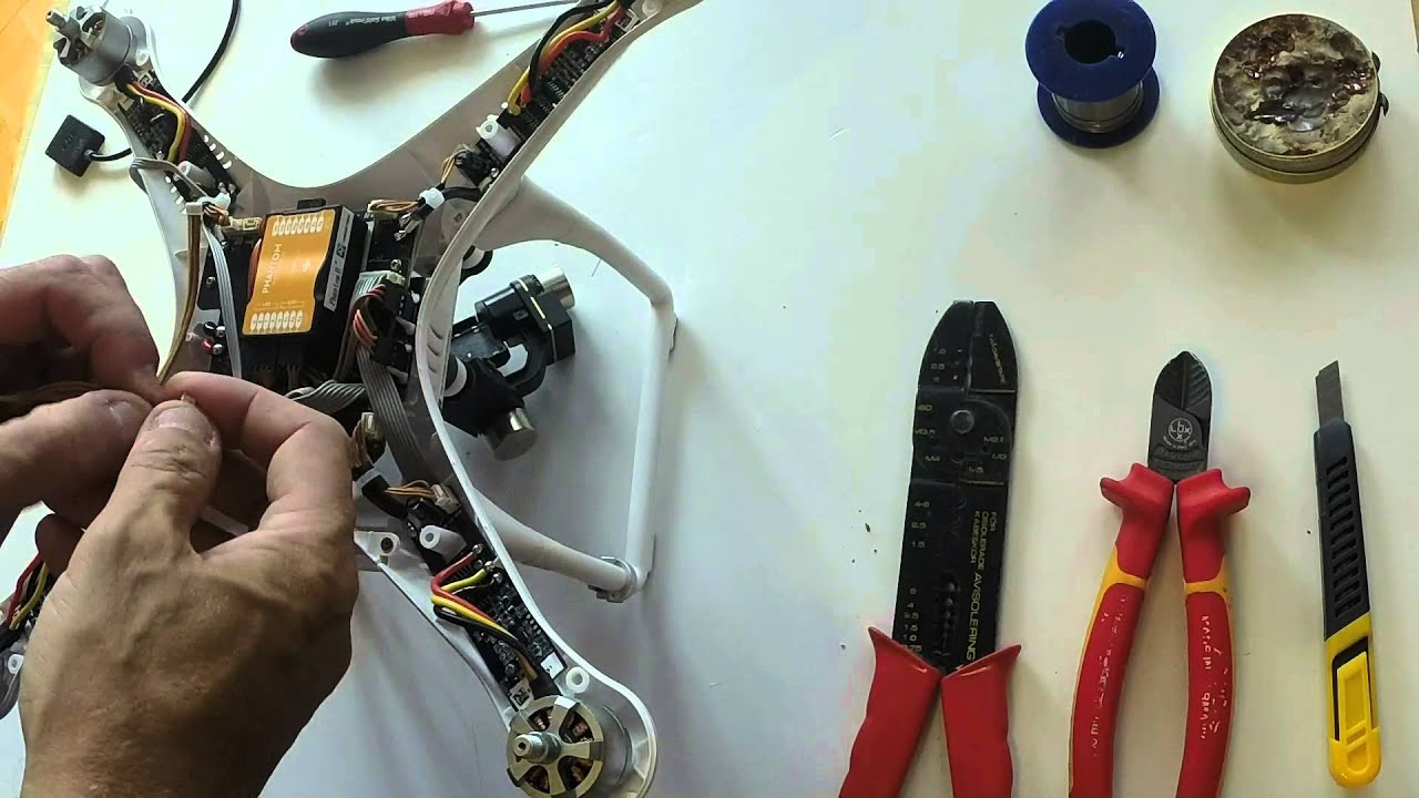 DJI PHANTOM 2 #5 - Installation iOSD mini (clean look) [PL]