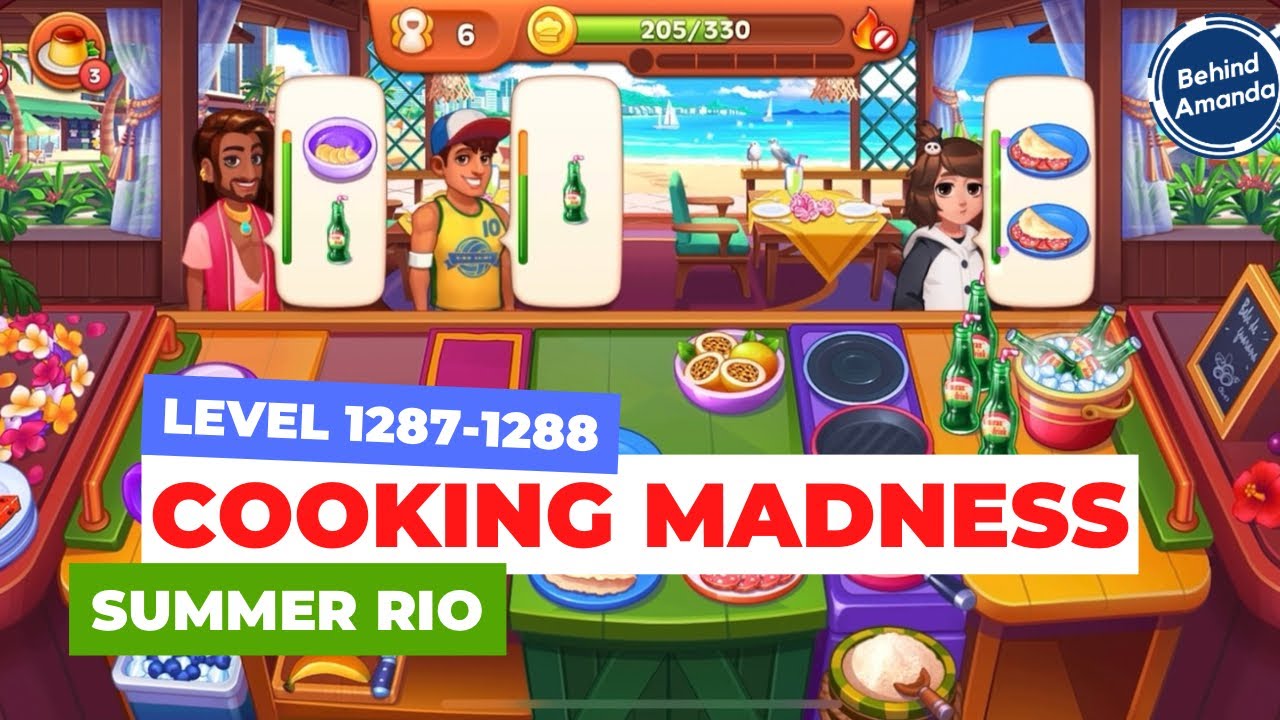COOKING MADNESS LEVEL 1287-1288 WALKTHROUGH INDONESIA