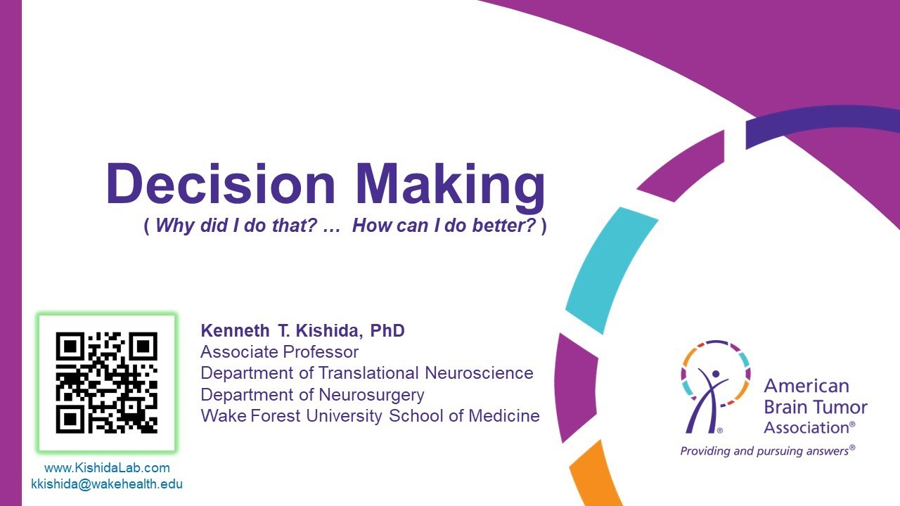 The Neuroscience of Decision Making