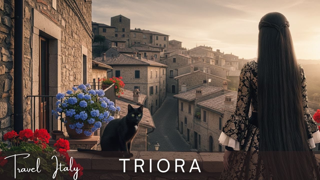 TRIORA🔮 BORGO🧙&zwj;♀️ LIGURIA Most Beautiful Villages of Italy Walking Tour Captions  [📸Ep.28