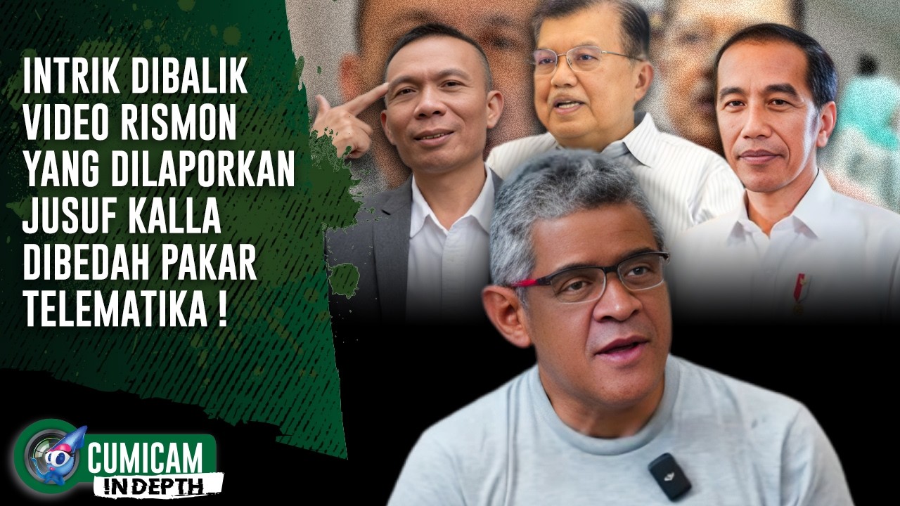 Analisis Tajam Pakar Telematika Bongkar Intrik Dibalik Video Rismon Sudutkan Jusuf Kalla | INDEPTH