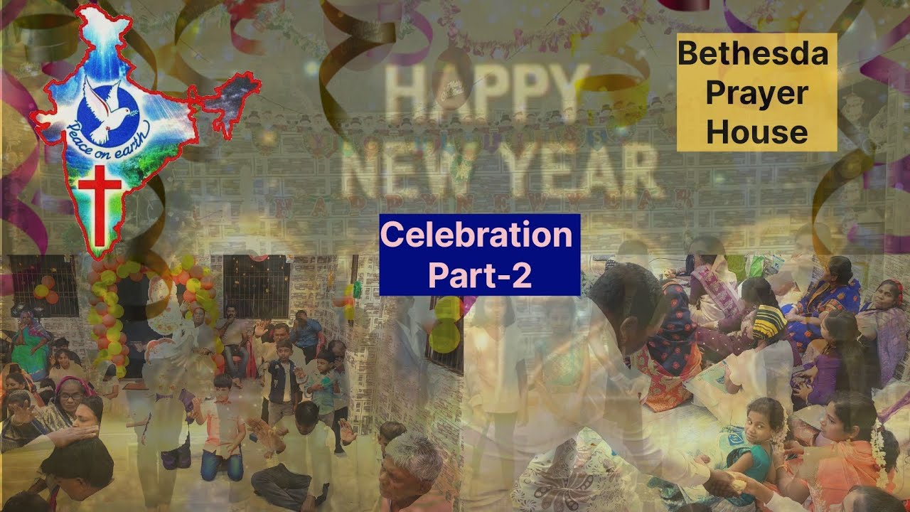 New Year celebration🎆In Bethesda Prayer House⛪part-2🎊🎉. Perambur,Chennai-11,kannivakkam. 