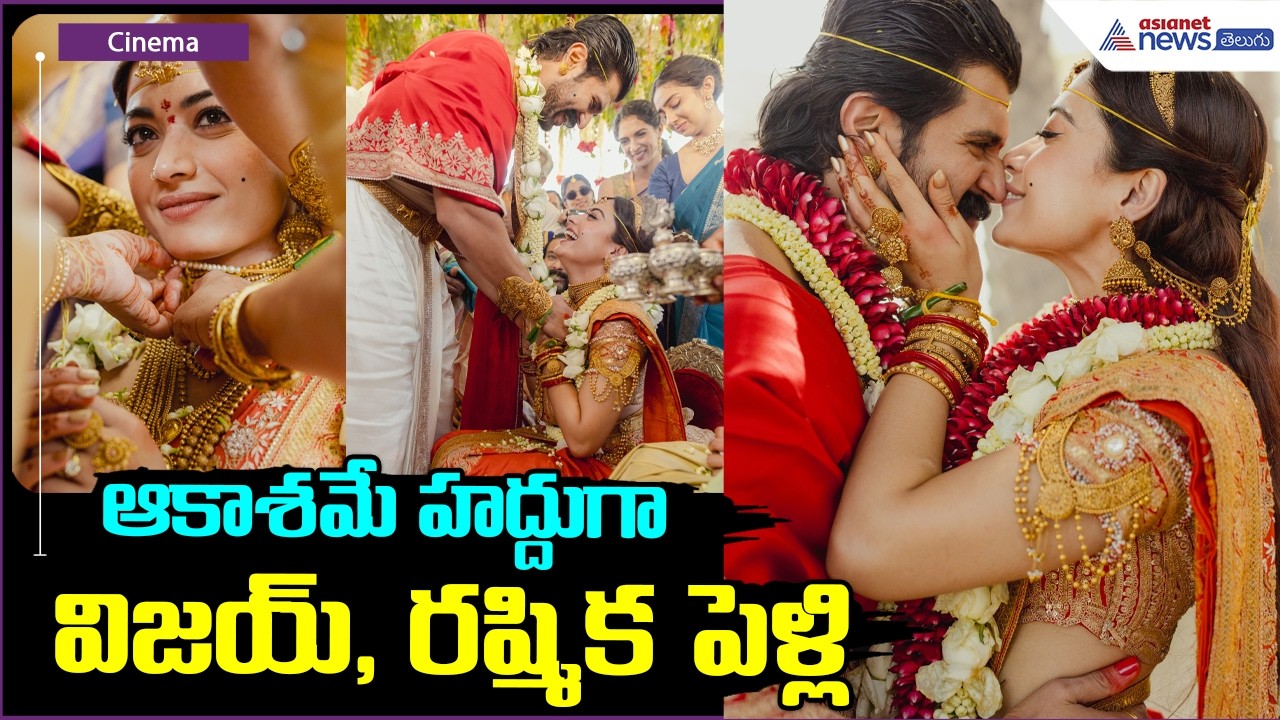 Vijay Deverakonda & Rashmika Mandanna Marriage Exclusive Video | Asianet News Telugu