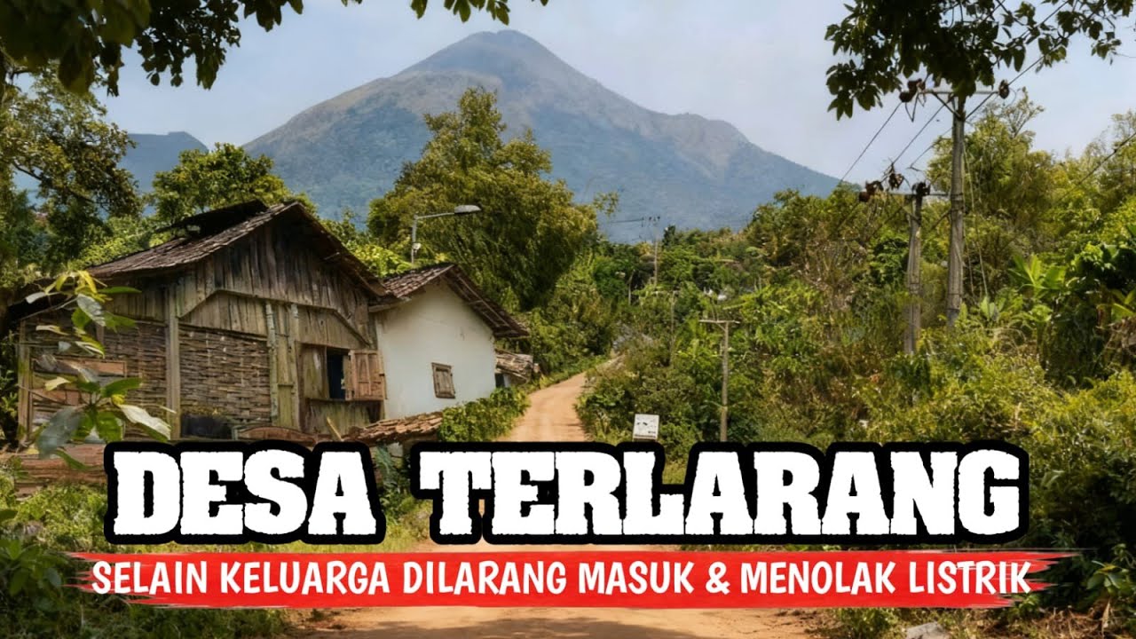 Desa kuno ini 'haram' pakai listrik...!!! Orang luar dilarang masuk ||Mojokerto 