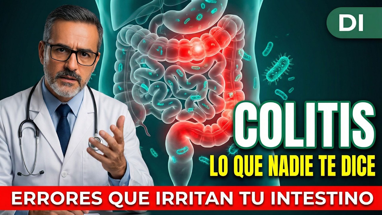 COLITIS y DIGESTIÓN: Señales de Alerta y ERRORES Comunes que Irritan Tu Intestino