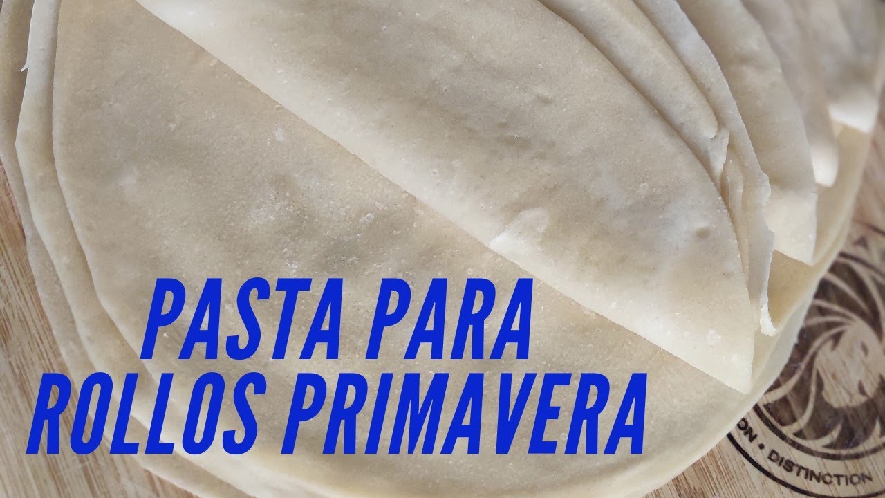 Tortillas para Chun Kun - Rollos Primavera - Lumpias | Comida China