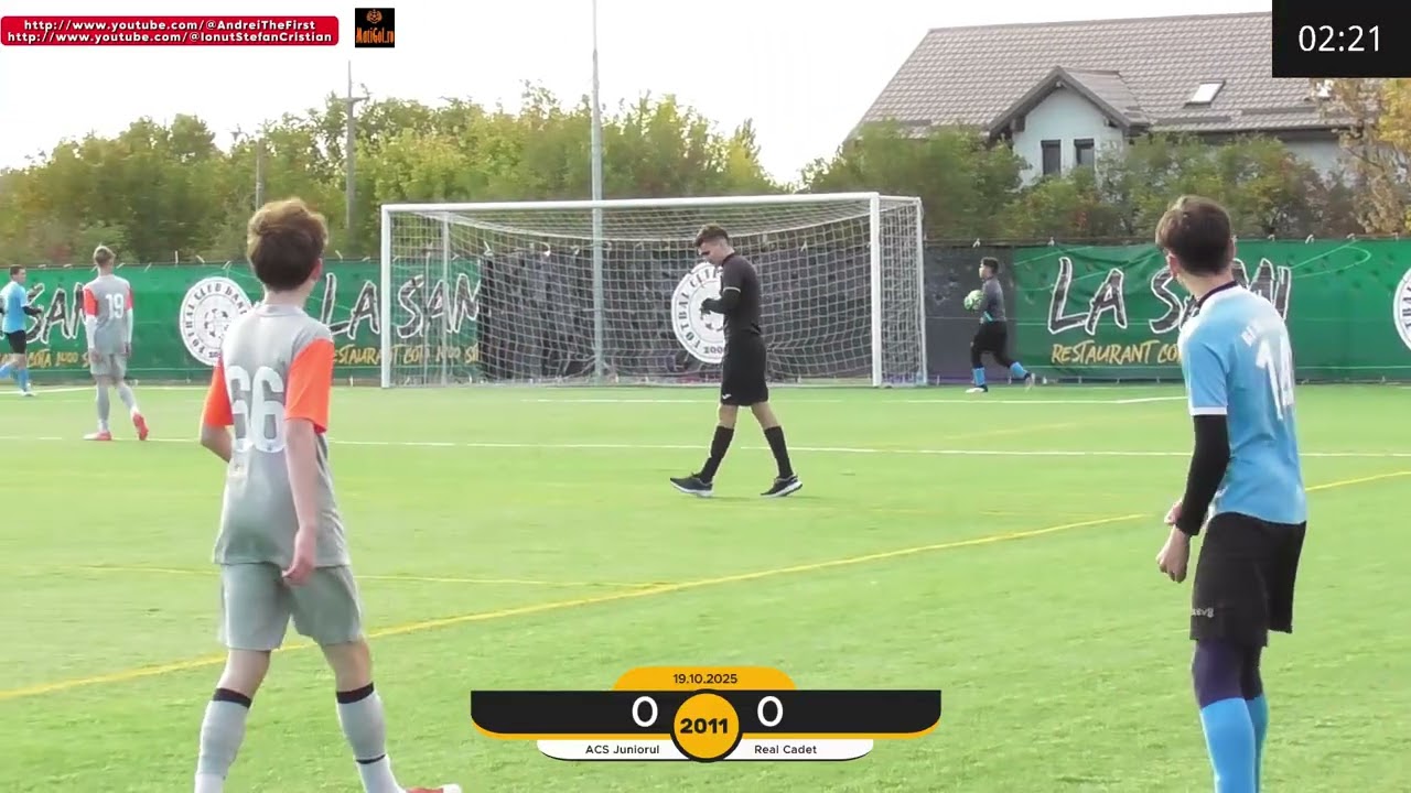 19.10.2025 - ACS Juniorul - Real Cadet 13-0