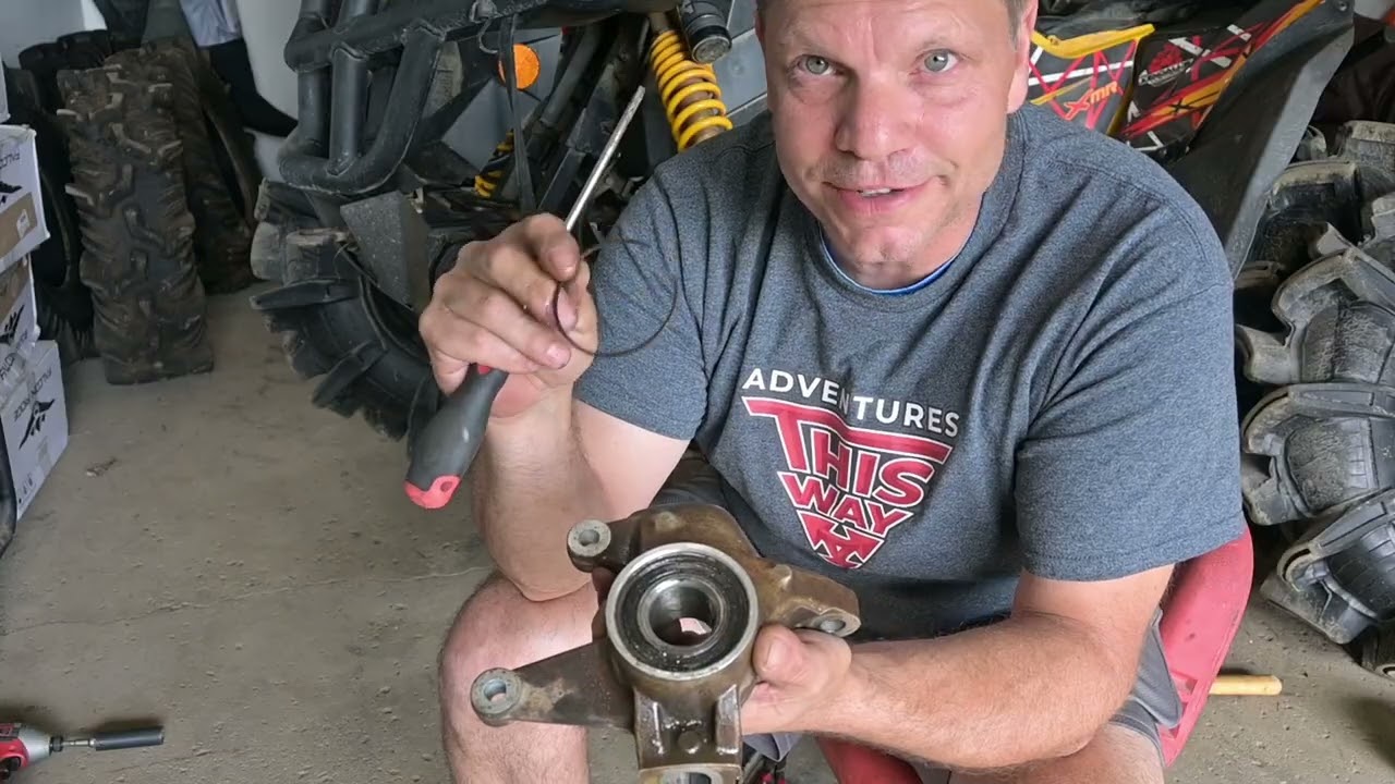 Straight To The Point Wheel Bearing Replacement Can Am Renegade 1000