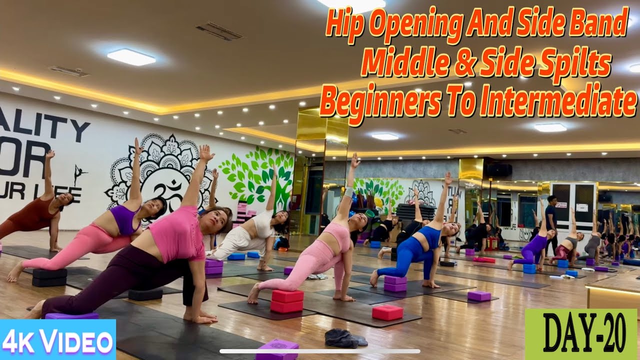 DAY-20  Hip Opening And Side Band Middle & Side Splits | Master Ranjeet Singh Bhatia |