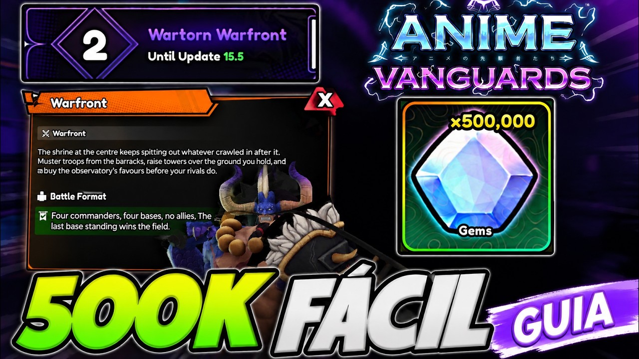COMO DOMINAR O WARFRONT: Guia Completo para Iniciantes! NO ANIME VANGUARDS ROBLOX