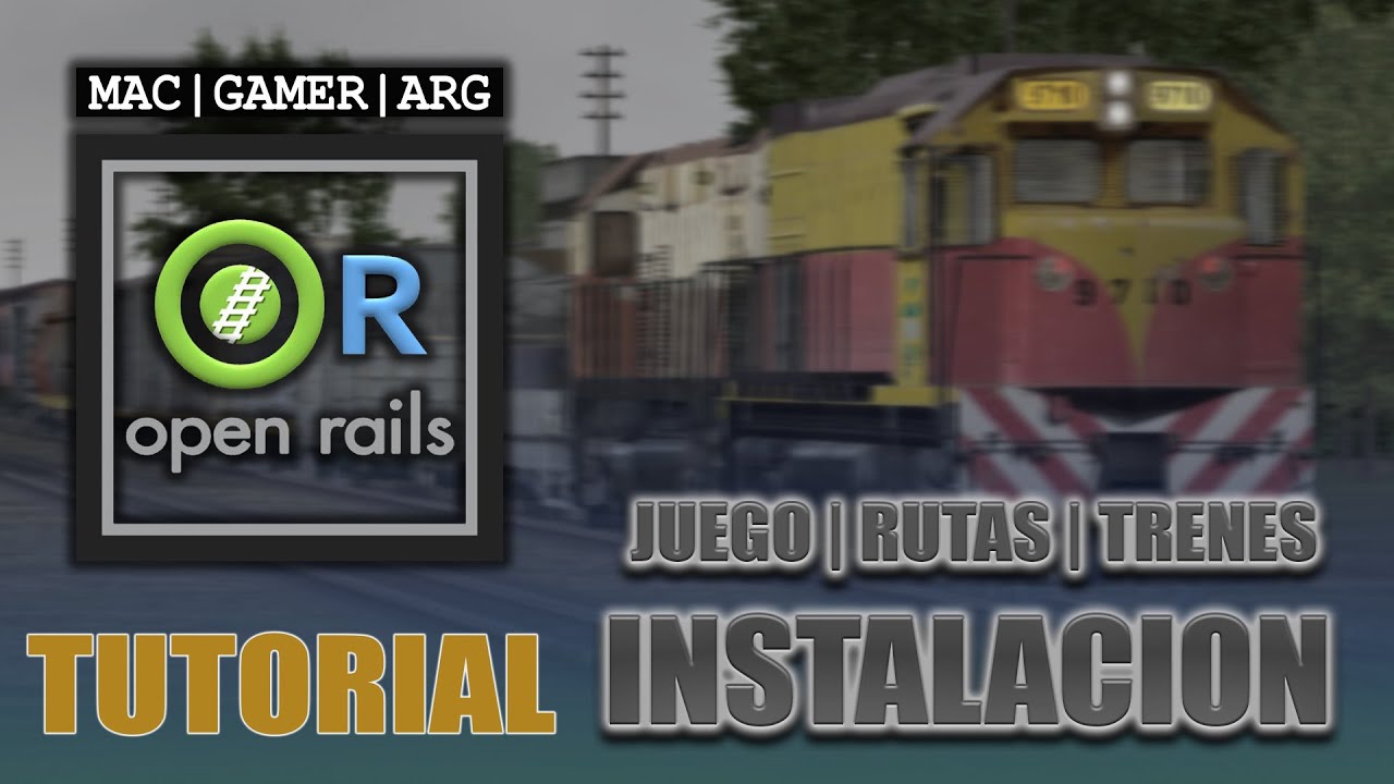 TUTORIAL #1 | INSTALACIÓN (OPEN RAILS SIN MSTS) RUTAS | TRENES | TSRE5 | BIEN EXPLICADO en ESPAÑOL