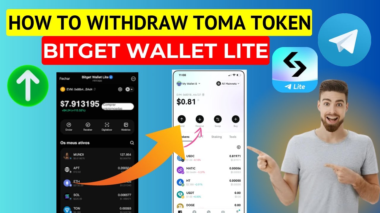 Tomarket (Toma)coins withdraw to bitget wallet Lite and apt coins deposit Process(Best way Exchange)