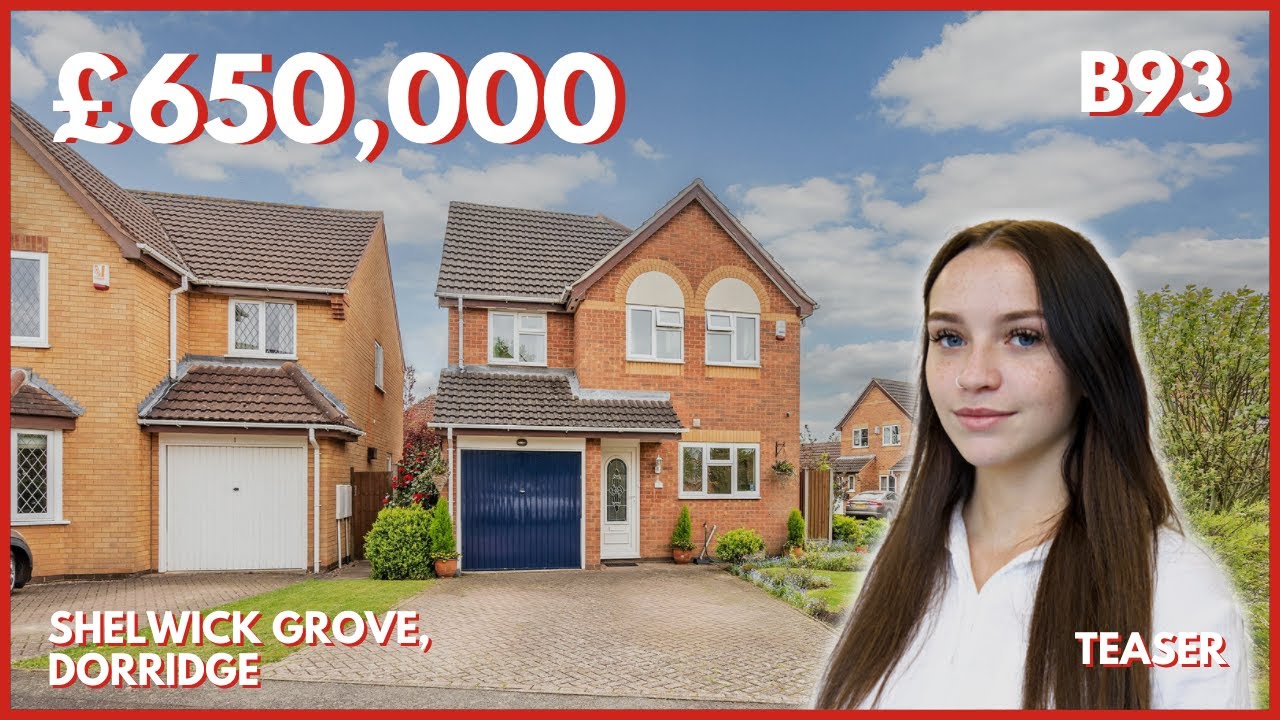 This five bedroom detached house is situated on a corner plot in this quiet cul-de-sac in Dorridge.