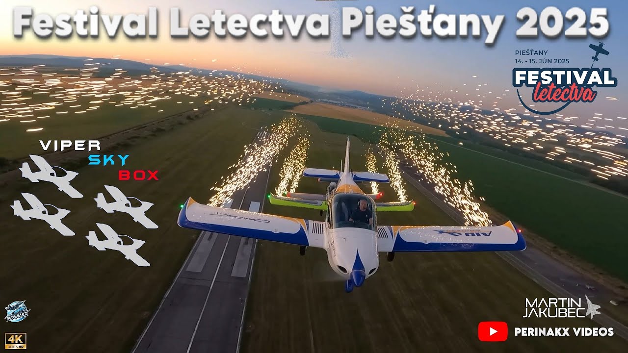 Sky Box Formation ▲ Tomark SD-4 🇸🇰  ▲ Festival Letectva Piešťany 2025