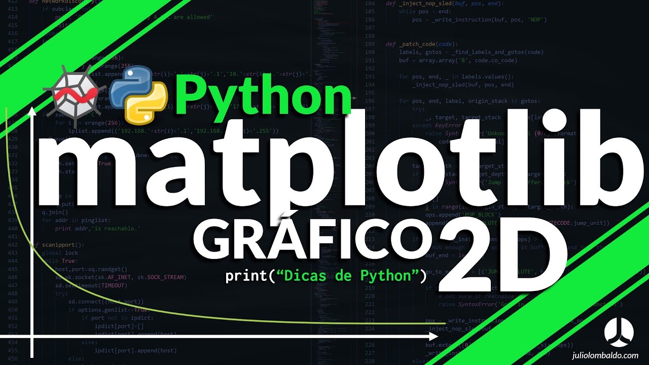Gráfico 2D em Python com Matplotlib - Ep.01