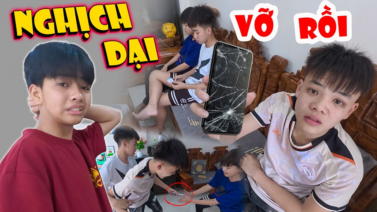 Bị Troll Vỡ Cả Điện Thoại - Minh Qu&acirc;n Giận Bỏ Về Khi Đang L&agrave;m Thử Th&aacute;ch | Min Min TV Minh Khoa