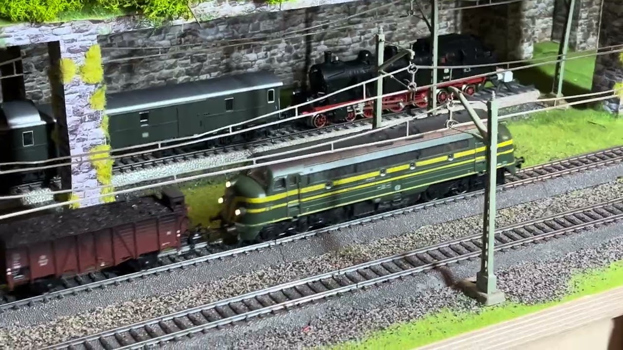 Märklin H0: SNCB Diesellok Serie 204 Nr. 3066 digitalisiert