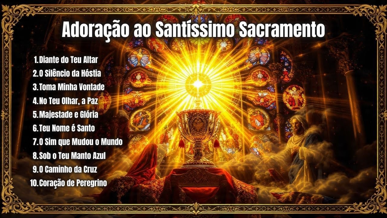 Álbum (Completo): ADORAÇÃO AO SANTÍSSIMO SACRAMENTO / LOUVOR CATÓLICO 🙏✨ #catolico #eucaristia