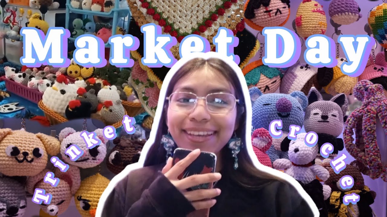 Asi fue mi experiencia vendiendo crochet en eventos🧶✨️ ¡NO ESPERABA VENDER TANTO!🧶💫