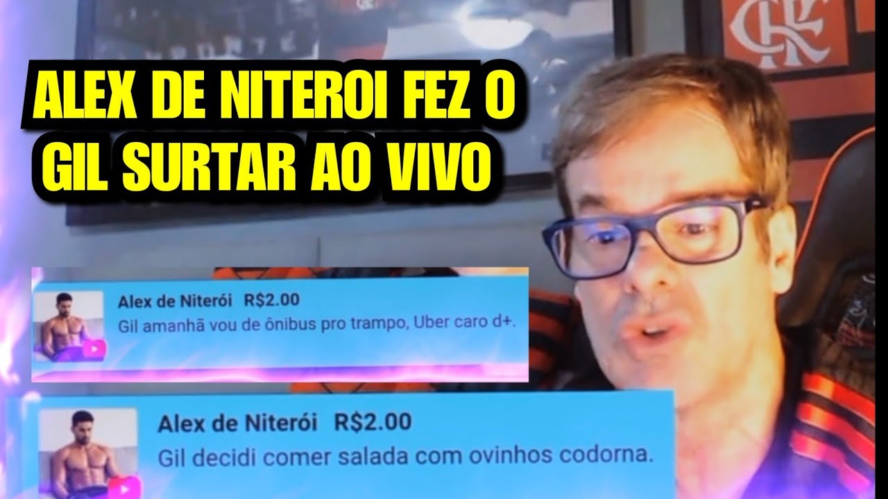 PARTE 3 ALEX DE NITERÓI DEIXOU O FERNANDO GIL MALUCO AO VIVO - CORTES DO FERNANDO GIL #fernandogilrn