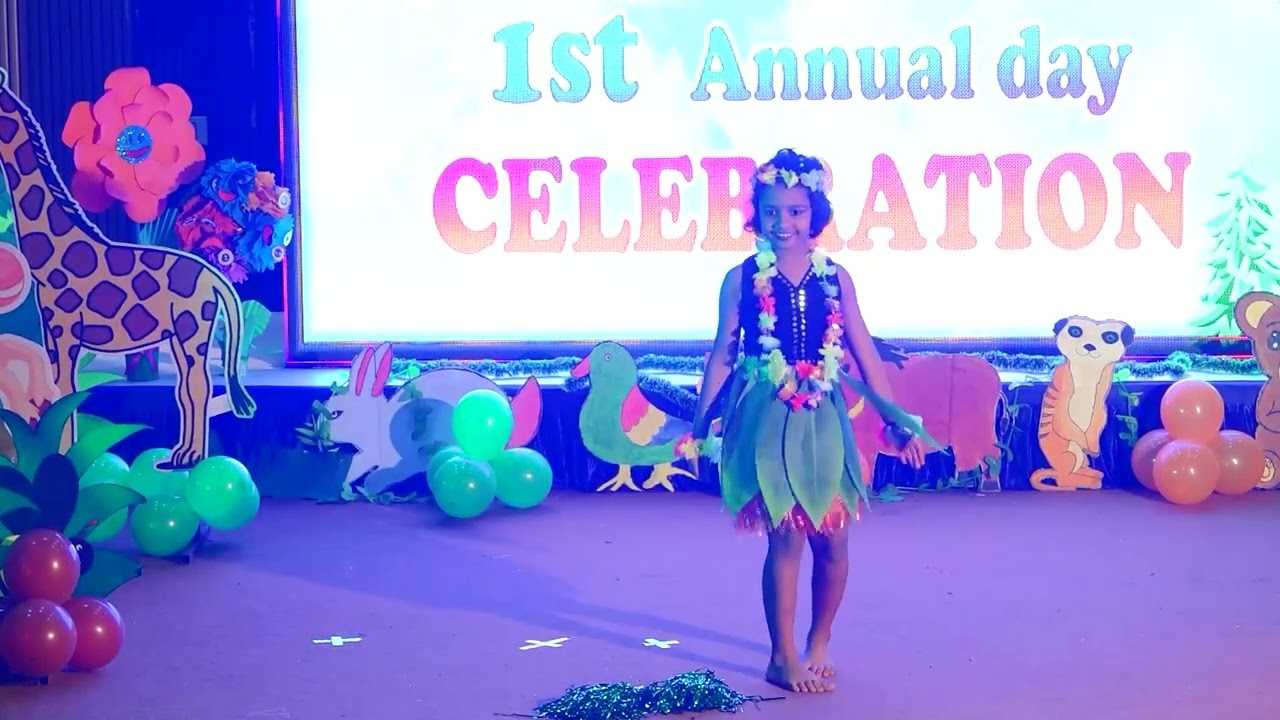 First Annual Function of JoyousKids Preschool and Daycare Kudasan Branch... With Jungle Theme 
