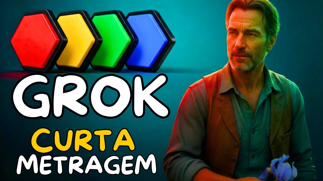 🔥GROK AI: Crie Vídeos Profissionais GRÁTIS - FILMES com Gemini 3