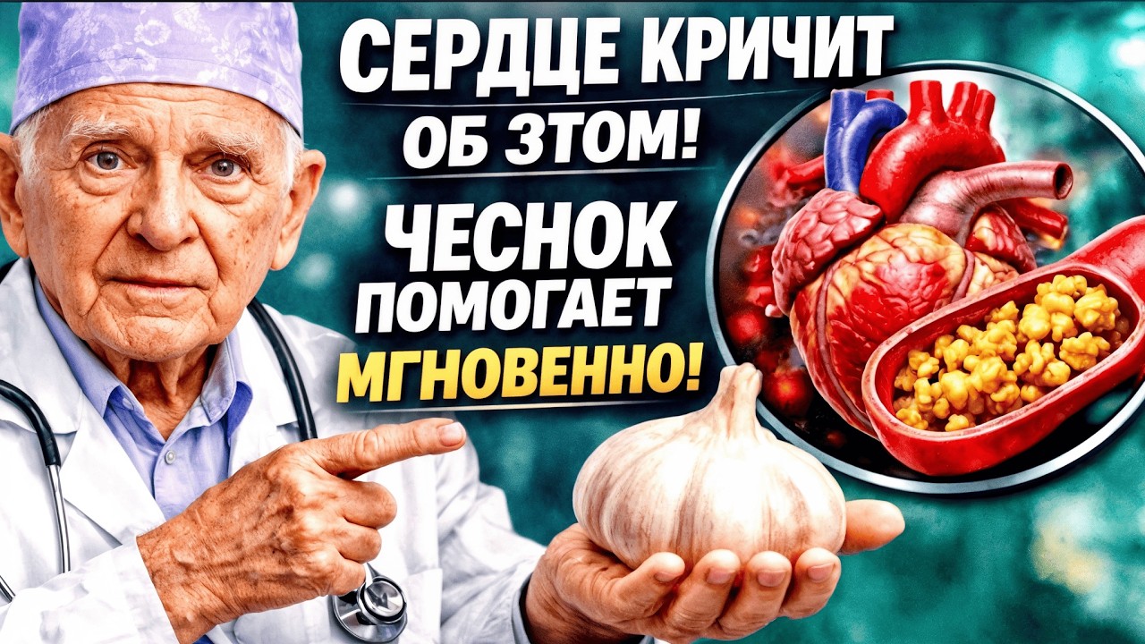 СЕКРЕТ ВЕЧНОГО СЕРДЦА: 1 ПРОДУКТ ИСЦЕЛЯЕТ ВСЁ / ВРАЧ ПРЕДУПРЕЖДАЕТ!