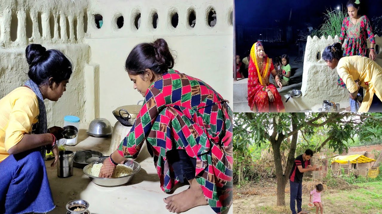 दोनों ननद ने👩‍❤️‍👩कर लिया आज मेरी रसोई पर कब्ज़ा/क्या बनाकर खिलाया सबको #indianvillagehousewife