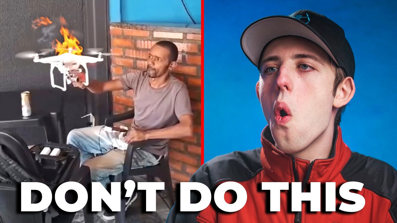 Pro Drone Pilot Reacts to VIRAL Drone Fails