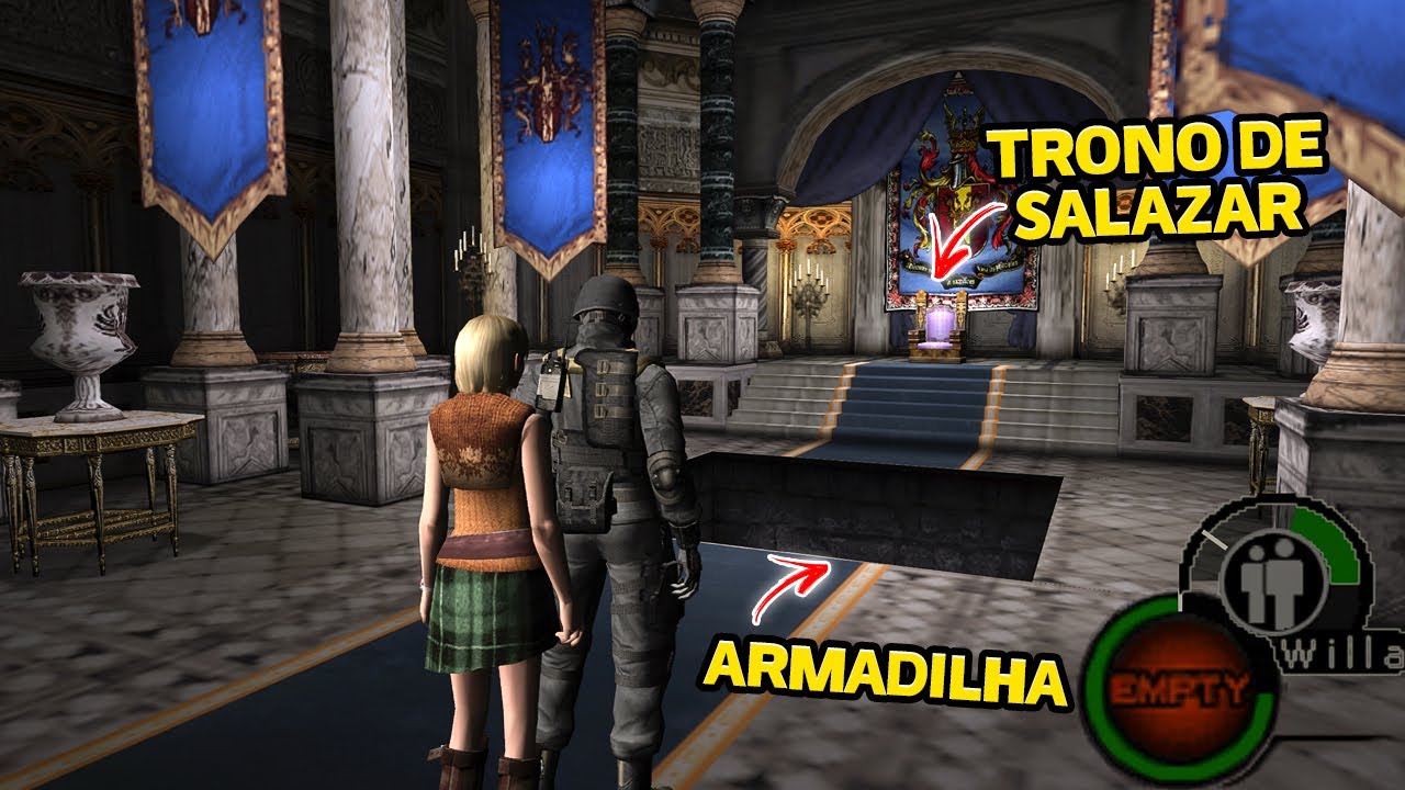 USEI O CHEAT MAIS ABSURDO NO RESIDENT EVIL 4 DE PS2