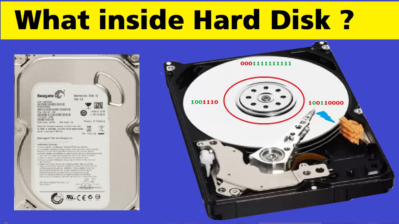 How hard disk drive work ||हार्ड डिस्क काम कैसे करता हैं ? #hdd #how