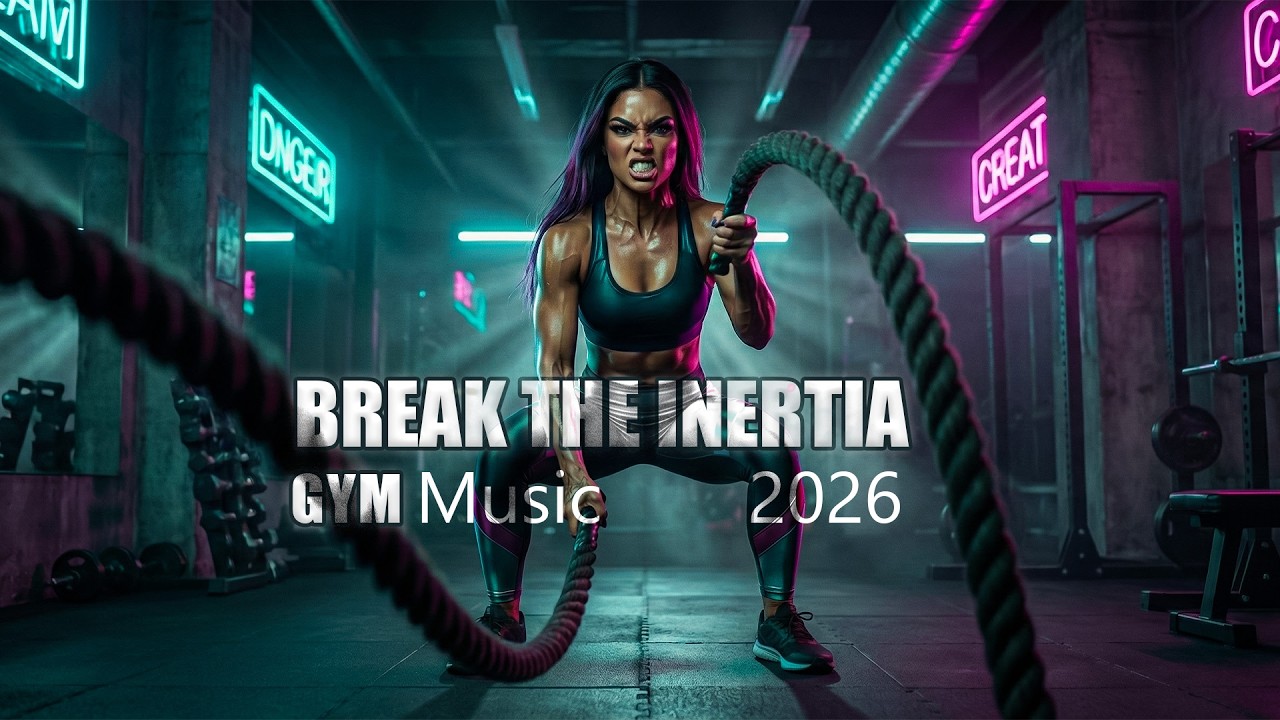 BREAK THE INERTIA (Full Album) 💿 Hard Gym Motivation Hip Hop | No Pause. No Mercy in Pace.