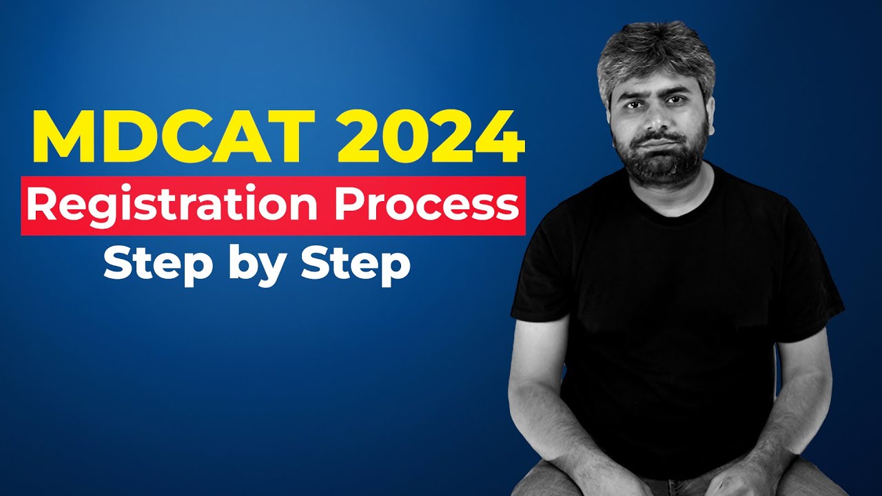 MDCAT 2024 Registration Process - Step by Step #mdcat #mdcat2024 #mdcatregistration